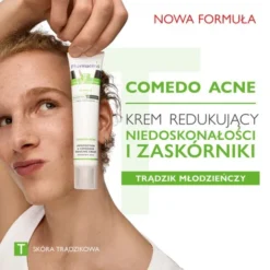 Pharmaceris T Comedo Acne, krem redukujący niedoskonałości i zaskórniki trądziku młodzieńczego, 40 ml