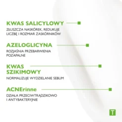 Pharmaceris T Comedo Acne, krem redukujący niedoskonałości i zaskórniki trądziku młodzieńczego, 40 ml