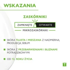 Pharmaceris T Comedo Acne, krem redukujący niedoskonałości i zaskórniki trądziku młodzieńczego, 40 ml