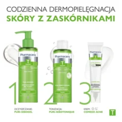 Pharmaceris T Comedo Acne, krem redukujący niedoskonałości i zaskórniki trądziku młodzieńczego, 40 ml