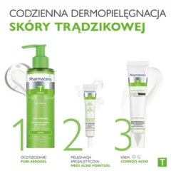 Pharmaceris T Medi Acne-Pointgel, żel punktowy na miejscowe zmiany mikrozapalne, 10 ml