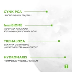Pharmaceris T Puri-Sebostatic, nawilżająca pianka oczyszczająca do skóry trądzikowej i nadreaktywnej, 150 ml