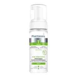 Pharmaceris T Puri-Sebostatic, nawilżająca pianka oczyszczająca do skóry trądzikowej i nadreaktywnej, 150 ml