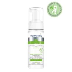 Pharmaceris T Puri-Sebostatic, nawilżająca pianka oczyszczająca do skóry trądzikowej i nadreaktywnej, 150 ml