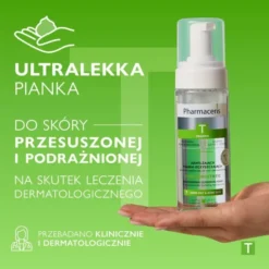 Pharmaceris T Puri-Sebostatic, nawilżająca pianka oczyszczająca do skóry trądzikowej i nadreaktywnej, 150 ml