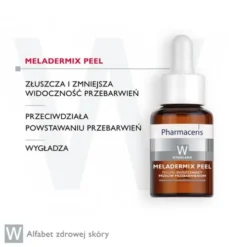 Pharmaceris W Meladermix Peel, peeling złuszczający przeciw przebarwieniom, 30 ml