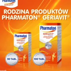 Pharmaton Geriavit, tabletki powlekane, 100 szt.