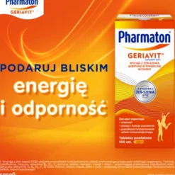 Pharmaton Geriavit, tabletki powlekane, 100 szt.