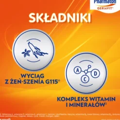 Pharmaton Geriavit, tabletki powlekane, 100 szt.