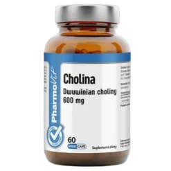 Pharmovit Clean Label Cholina Dwuwinian choliny 600 mg, kapsułki, 60 szt.