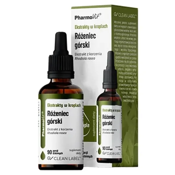 PharmoVit Ekstrakty w kroplach Różeniec Górski, krople, 30 ml