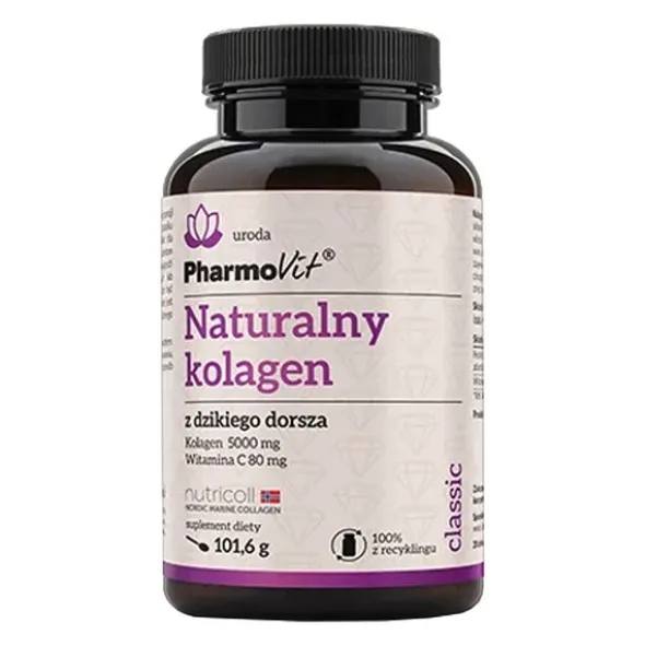 Pharmovit Naturalny kolagen z dzikiego dorsza, proszek, 101,6 g