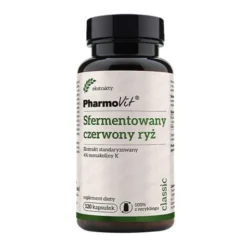 Pharmovit Sfermentowany Czerwony ryż, kapsułki, 120 szt.