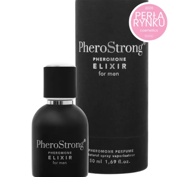 PheroStrong pheromone Elixir for Men, perfumy z feromonami dla mężczyzn, 50 ml