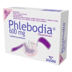 Phlebodia, 600 mg, tabletki powlekane, 60 szt, bl(4x15)
