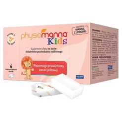 Physiomanna Kids, rozpuszczalna kostka, 6 szt.