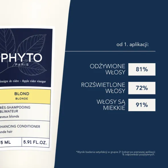 Phyto Blond, odżywka wzmacniająca do włosów blond, 175 ml