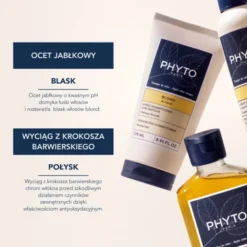 Phyto Blond, odżywka wzmacniająca do włosów blond, 175 ml