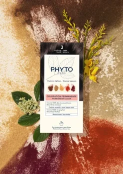 Phyto Color, farba do włosów, 3 ciemny kasztan, 1 opakowanie
