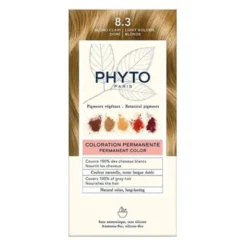 Phyto Color, farba do włosów, 8.3 jasny złoty blond, 1 opakowanie