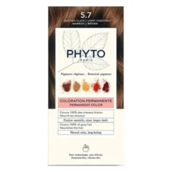 Phyto Color, farba do włosów, 5.7 jasny kasztanowy brąz, 1 opakowanie