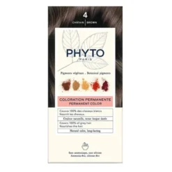 Phyto Color, farba do włosów, 4 kasztan, 1 opakowanie