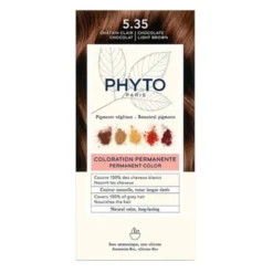 Phyto Color, farba do włosów, 5.35 złoty mahoń, 1 opakowanie
