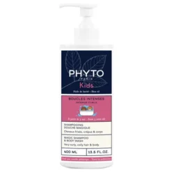 Phyto Curls, magiczny szampon i płyn do mycia ciała, 400 ml