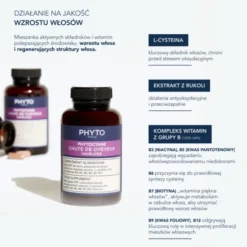 Phytocyane na postępujące wypadania włosów, kapsułki, 84 szt.