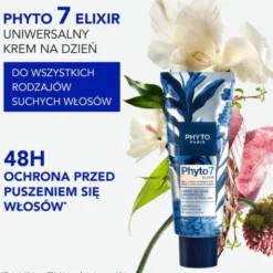 Phyto 7 Elixir, uniwersalny krem do włosów na dzień, 50 ml
