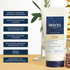 Phyto Nutrition, odżywka regenerująca z olejem jojoba, włosy suche i bardzo suche, 175 ml