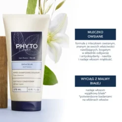Phyto Softness, odżywka ułatwiająca rozczesywanie, do każdego rodzaju włosów, 175 ml