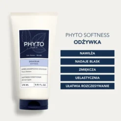 Phyto Softness, odżywka ułatwiająca rozczesywanie, do każdego rodzaju włosów, 175 ml