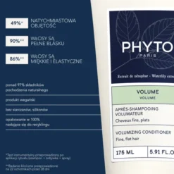 Phyto Volume, odżywka zwiększająca objętość, 175 ml