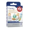 PiC Family, plastry opatrunkowe, antybakteryjne, mix, 20 szt.