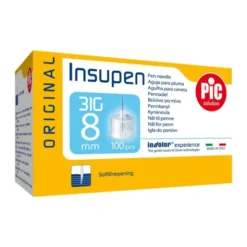 PiC Solution Insupen, igły do penów insulinowych 31G x 8 mm, 100 szt.