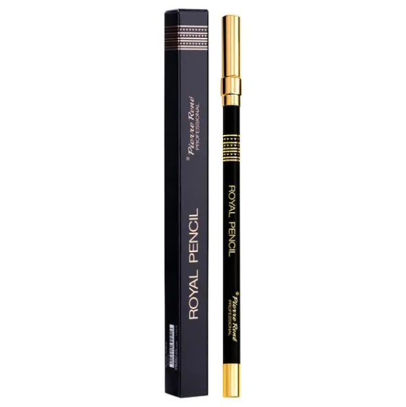 Pierre Rene, kredka do oczu Royal Pencil, czarna, 1,6 g