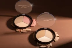 Pierre Rene Powder Contouring, pudrowa paletka do konturowania twarzy, nr 02, 23 g