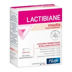 PiLeJe Lactibiane Imedia, saszetki z proszkiem, 12 szt.