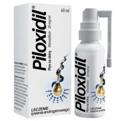 Piloxidil, 2%, płyn na skórę głowy, 60 ml
