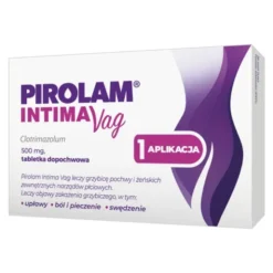 Pirolam Intima Vag, 500 mg, tabletka dopochwowa, 1 szt.