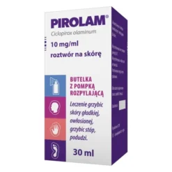Pirolam, 10 mg/ml, roztwór na skórę, 30 ml