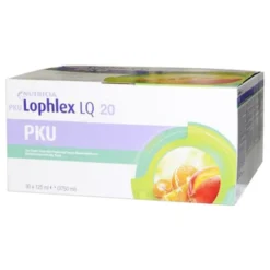 PKU Lophlex LQ, Tropical, płyn, 3750 ml (30 x 125 ml)