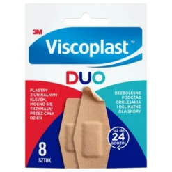 Plastry Viscoplast Duo, plastry, 8 szt.