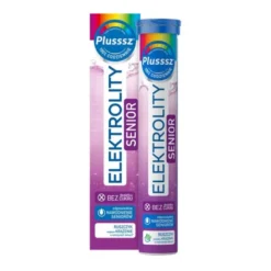 Plusssz Elektrolity Senior 100% Complex, tabletki musujące, 24 szt.