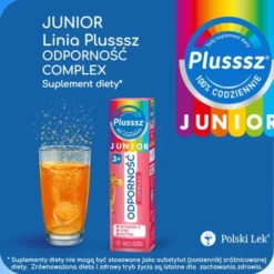 Plusssz Junior Odporność Complex, tabletki musujące, 20 szt.