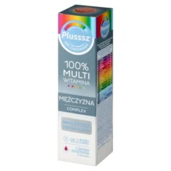 Plusssz 100% Multiwitamina Mężczyzna Complex, tabletki musące, 20 szt.