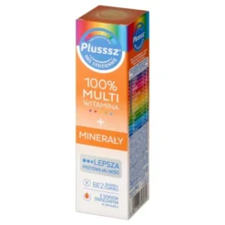 Plusssz 100% Multiwitamina + Minerały, tabletki musujące, 20 szt.