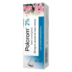 Polcrom 2%, (2,8 mg/dawkę), aerozol do nosa, 15 ml