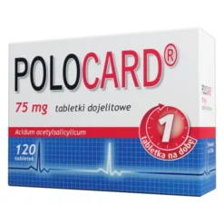 Polocard, 75 mg, tabletki dojelitowe, 120 szt.
